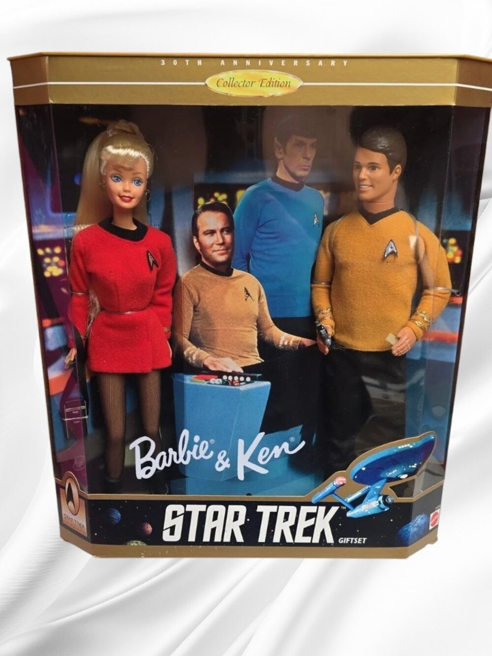 Star Trek Collector Edition Doll Giftset - Barbie And Ken - Picture 2 of 11